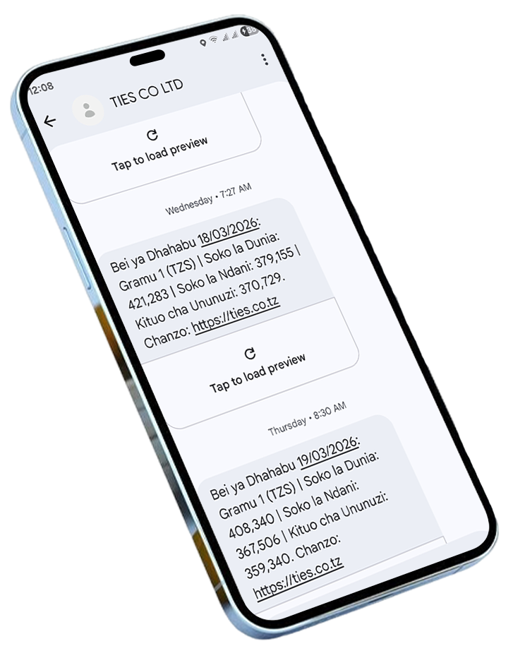 TIES Gold SMS App
